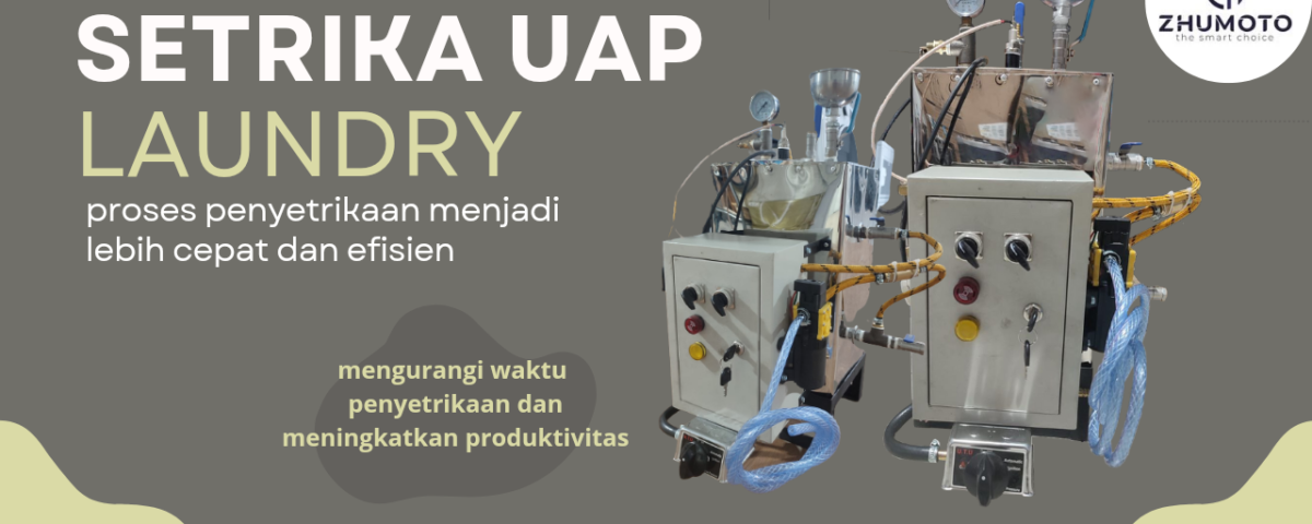 setrika uap laundry