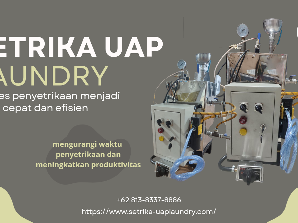 setrika uap laundry
